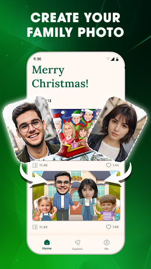 Family Photo Editor App Screenshot 0