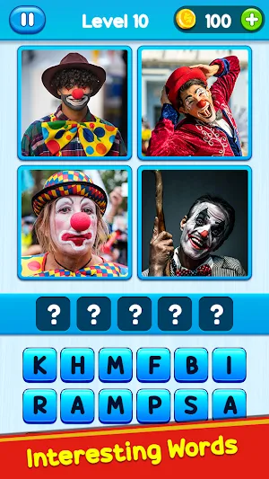 4 Pics 1 Word: Guessing Games Screenshot 2