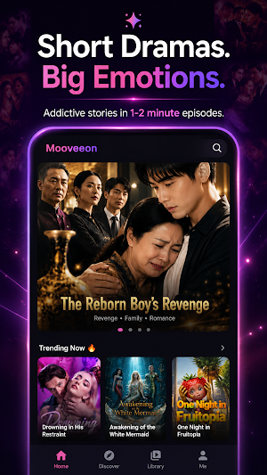 Mooveeon: Short Drama & Series Screenshot 0