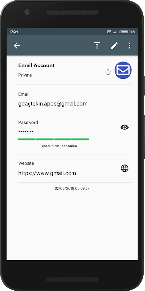 GD Password Manager Screenshot 2