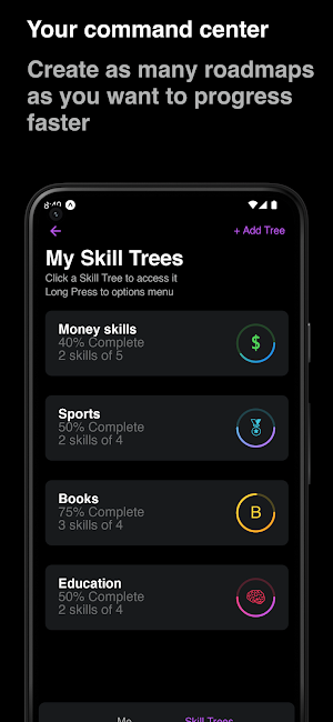 Skill Trees - Progress Tracker Screenshot 2