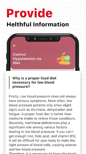 Blood Pressure App: BP Monitor Screenshot 3