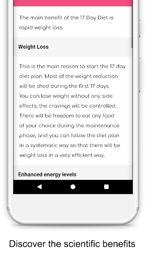 17 Day Diet Guide Screenshot 2
