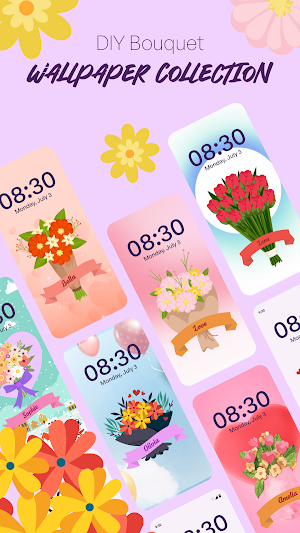 Flower Language Keyboard DIY Screenshot 2