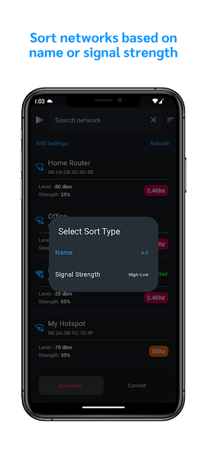 Wifi Strength Meter Screenshot 1