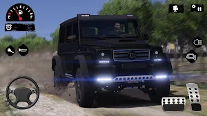 Speed SUV G-Class Mercedes Commando Jeep Simulator Screenshot 2