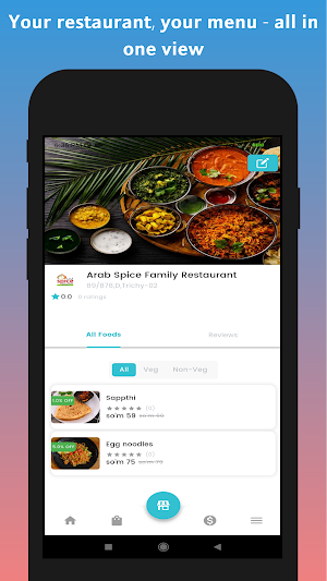 JizzGo Restaurant Partner Screenshot 2