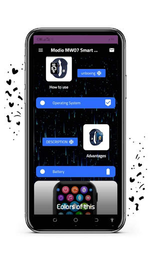Modio MW07 Smart Watch-Guide Screenshot 2