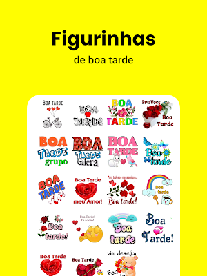 Figurinhas Bom dia e Boa noite Screenshot 2
