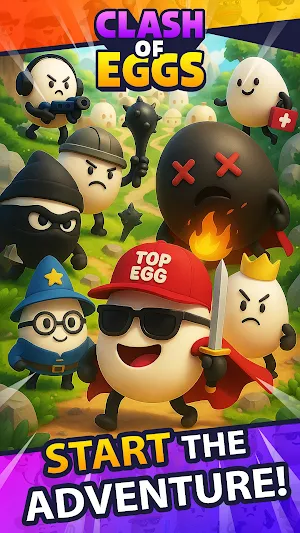 Clash of Eggs - idle RPG Screenshot 0
