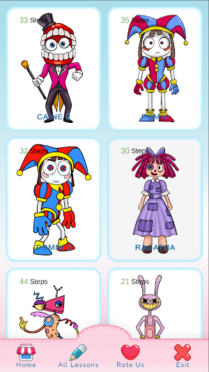 how to draw amazing circus Screenshot 1