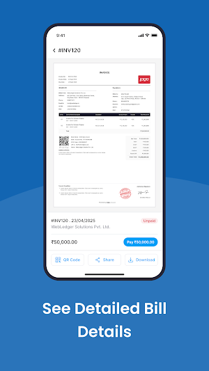Webledger Client Screenshot 2