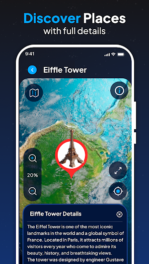 Satellite View Earth Map Live Screenshot 2