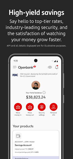 Openbank U.S. Screenshot 1