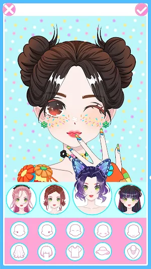 Anime Doll Avatar Maker Game Screenshot 3