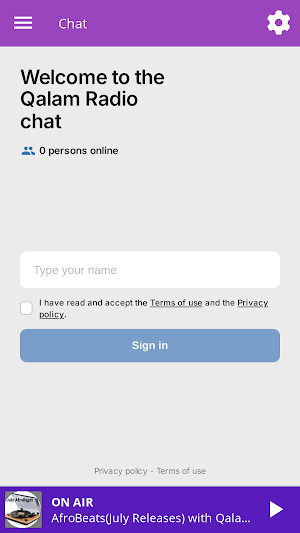 Qalam Radio Screenshot 2