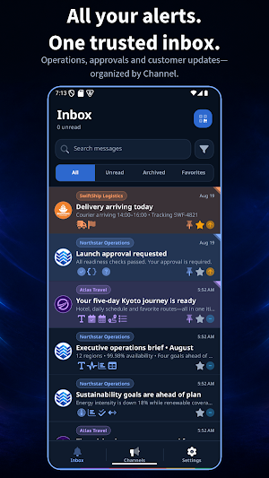 AlertChannels: Trusted Alerts Screenshot 0