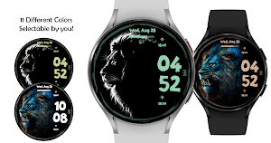 Dark Led Watch Face Screenshot 2