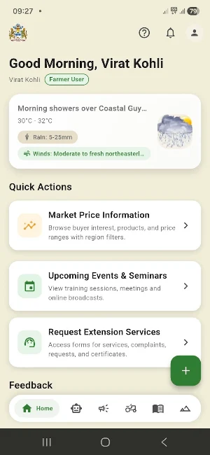 FarmersConnectGY Screenshot 0
