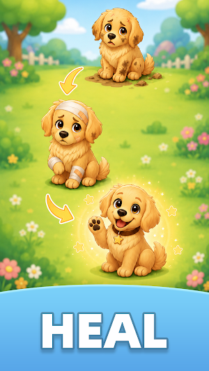 Mending Tails: Merge & Rescue Screenshot 2