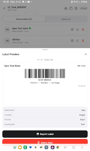 MarineStoreMate Screenshot 1