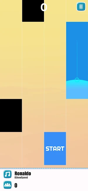 IShowSpeed Music Tiles Game Screenshot 1