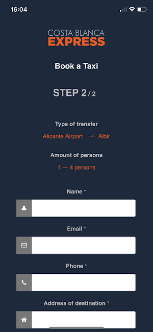 Costa Blanca Express Screenshot 2