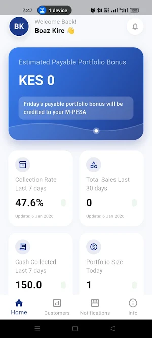 Bboxx Portfolio Management Screenshot 1