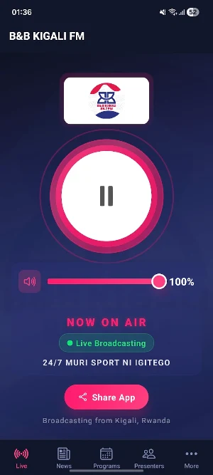 B&B Kigali FM Screenshot 1