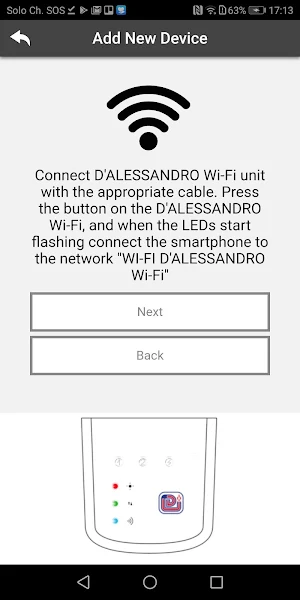 D'Alessandro Wi-Fi Screenshot 2