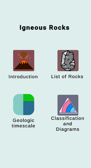Igneous Rocks Screenshot 0
