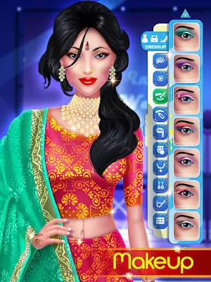 Indian Wedding: Makeup Game Screenshot 0