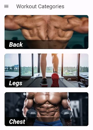 Healthya Gym Workout Screenshot 0