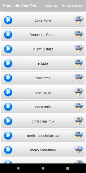 Romantic Cool Ringtone Screenshot 1