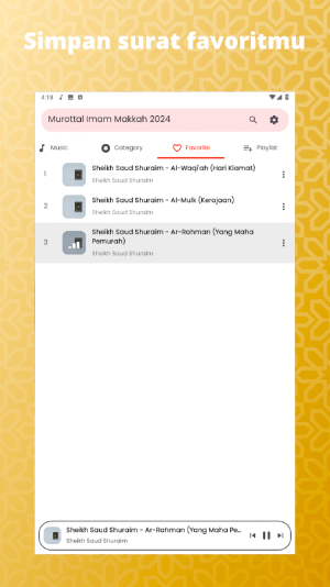Murottal Imam Makkah 2024 Mp3 Screenshot 3