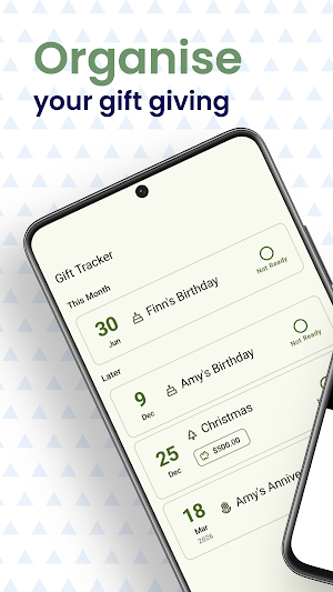 Giftly - Gift Tracker Screenshot 0