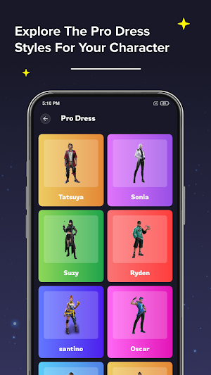 FFFF Skin Tool - Get Diamonds Screenshot 1