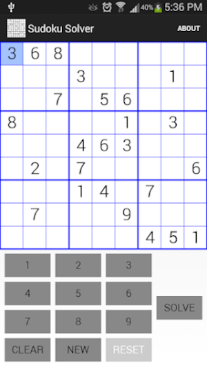 Sudoku Solver 2 Screenshot 0