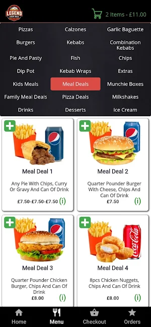 Legend Fish and Chips Llanelli Screenshot 0