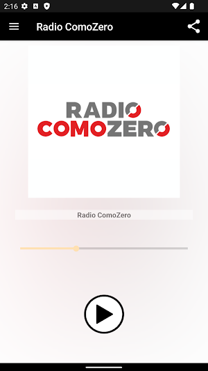 Radio ComoZero Screenshot 0