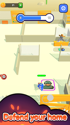 Monster Shooting Defense Screenshot 1