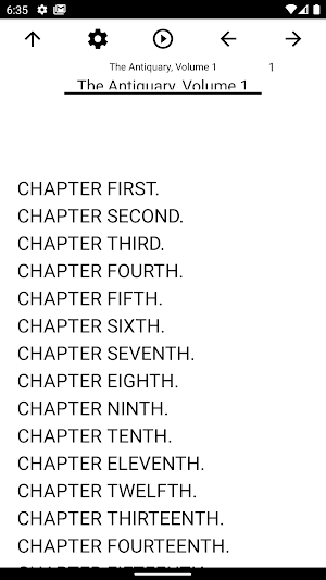 Book, The Antiquary, Volume 1 Screenshot 0