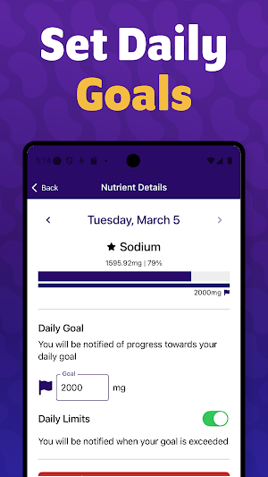 My Kidney CARE Nutrition Screenshot 3
