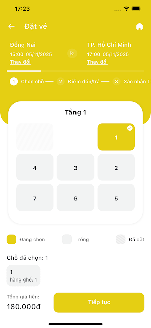 Nhà Xe Ngọc Thành Screenshot 2