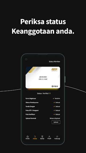 APPI Membership Screenshot 1