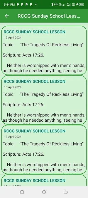 Rccg Sunday School Manual Screenshot 3