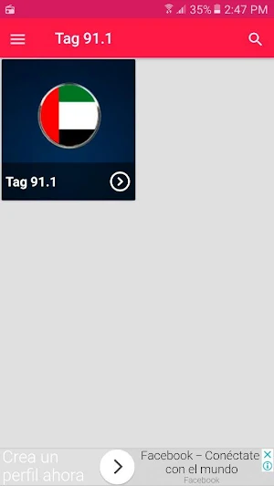 91.1 Dubai Radio Screenshot 1