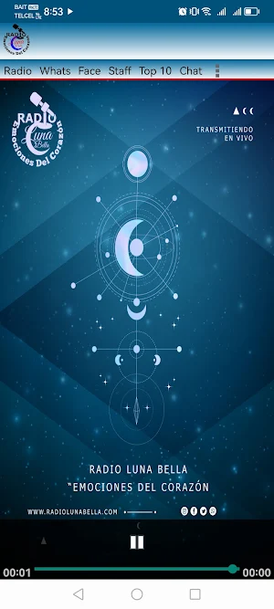 Radio Luna Bella Screenshot 1