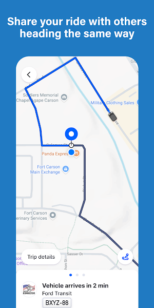 Ride Fountain Transit Screenshot 2