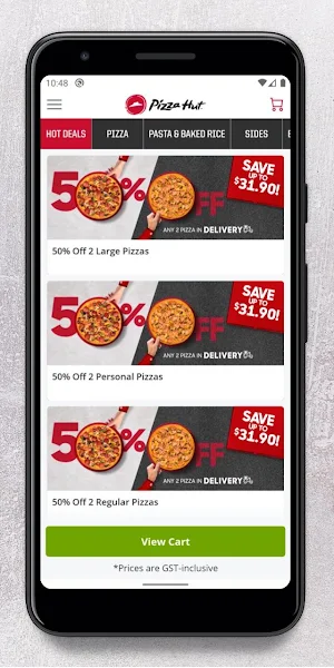 Pizza Hut - Singapore Screenshot 3